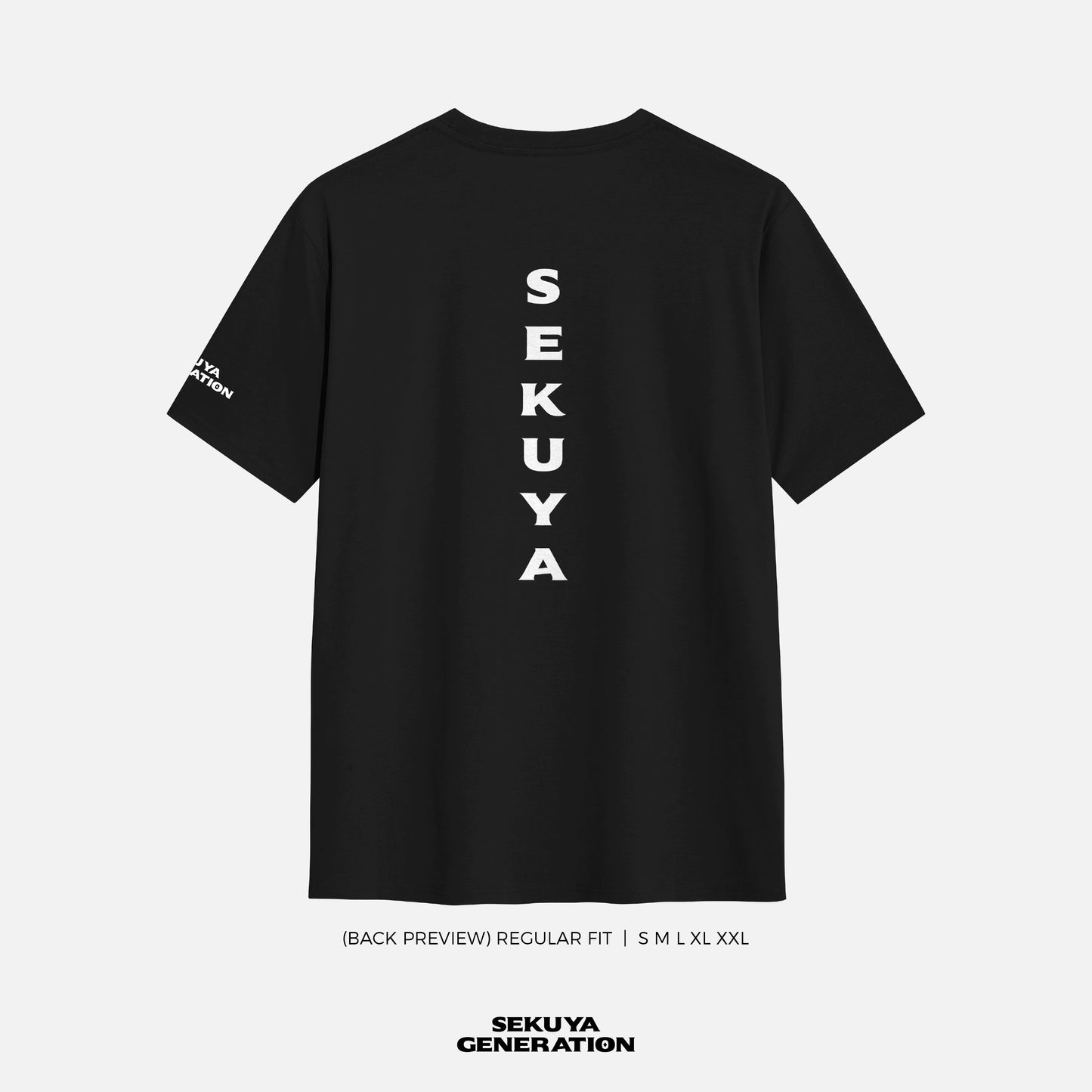 Regular Fit Sekuya Dreams Black T-Shirt