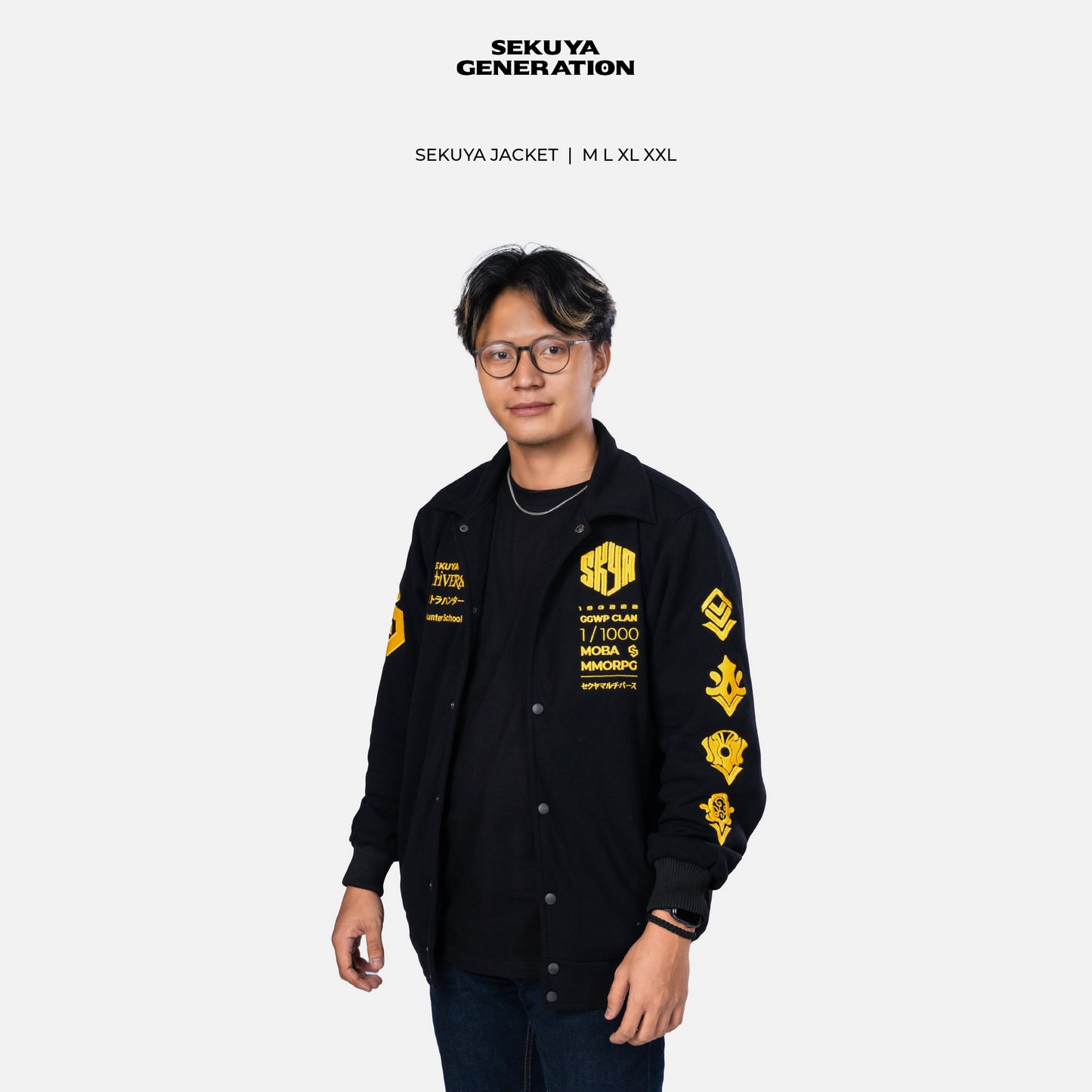 Jacket Sekuya Army Black