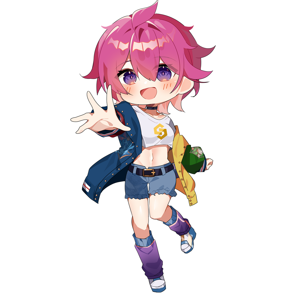Oversize Sekuya Starla Pink T-Shirt