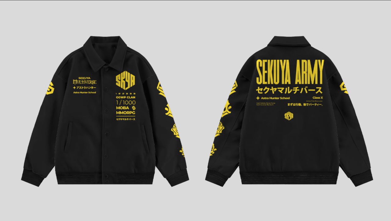 Jacket Sekuya Army Black
